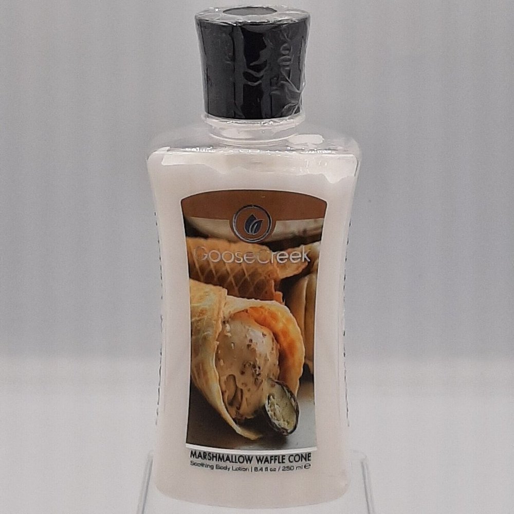 Goose Creek Hydrating Body Lotion Marshmallow Waffle Cone 8.4 fl.oz. each Sealed